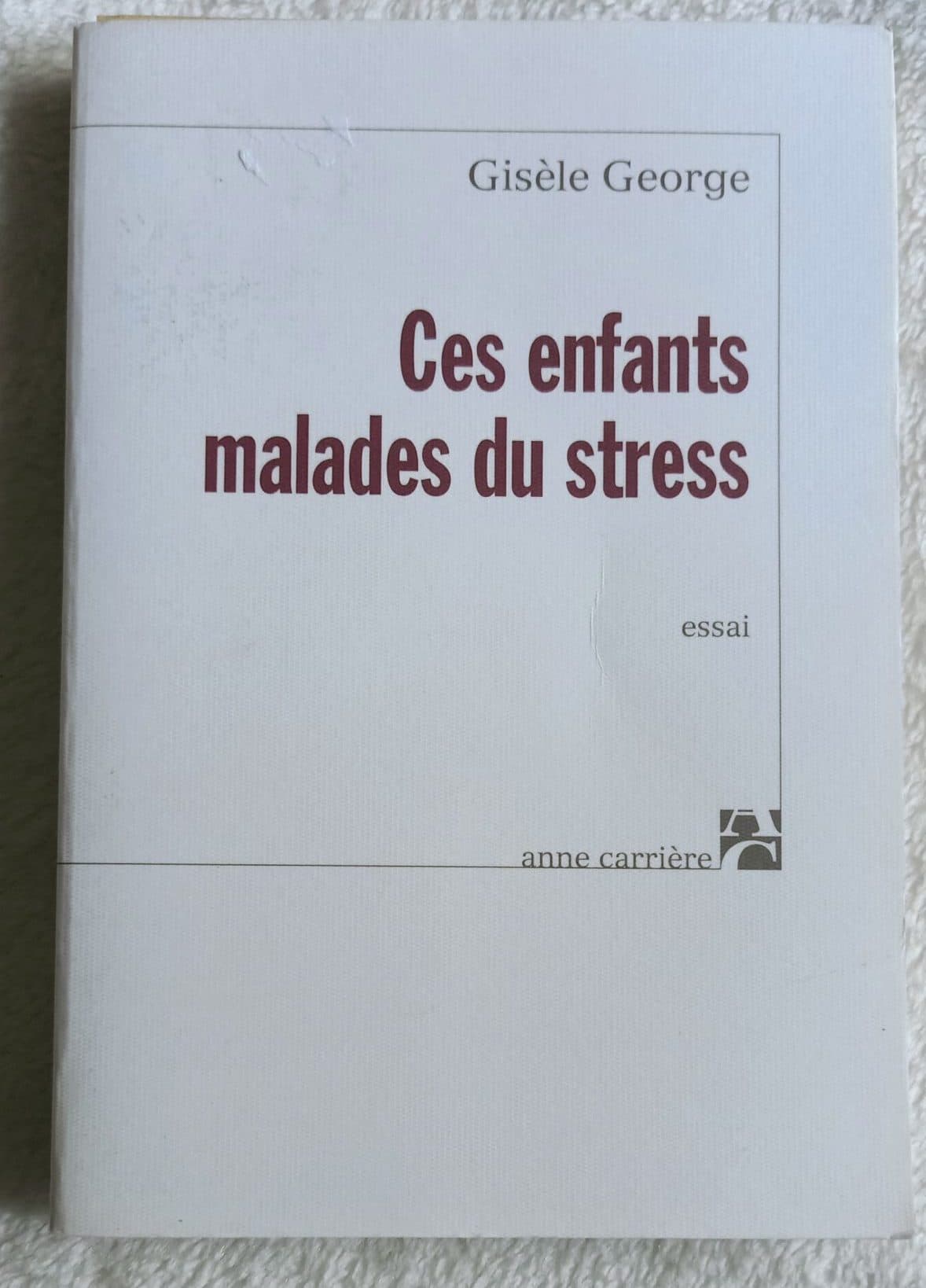 Ces enfants malades du stress